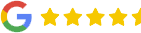 Mijndomein Google rating
